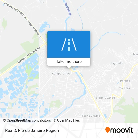 Rua D map