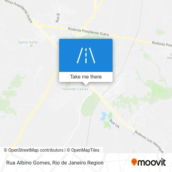Rua Albino Gomes map