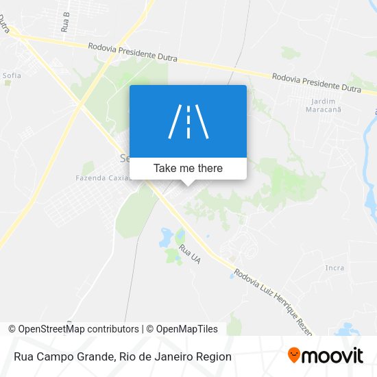 Rua Campo Grande map