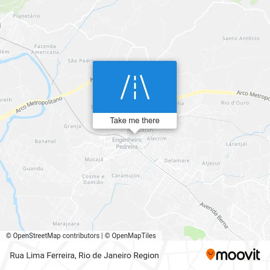 Rua Lima Ferreira map