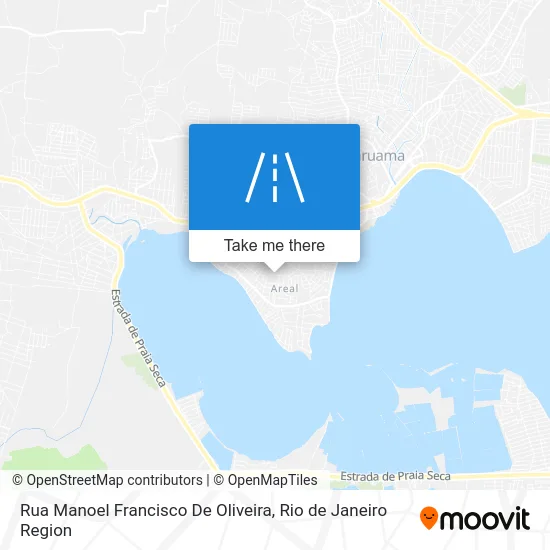 Rua Manoel Francisco De Oliveira map