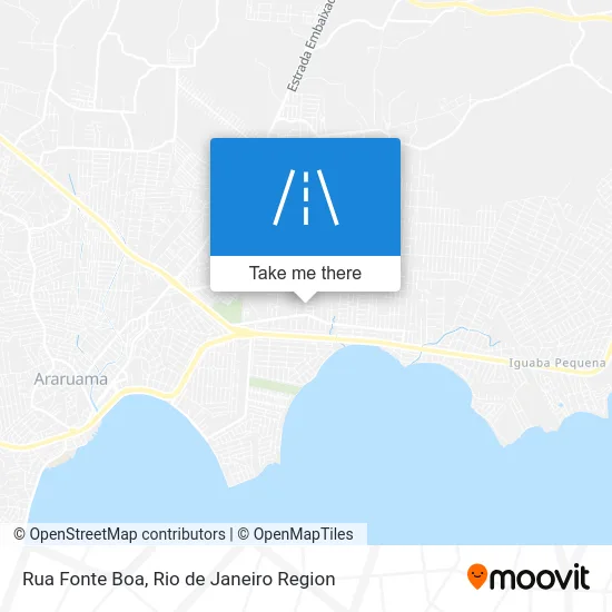 Rua Fonte Boa map