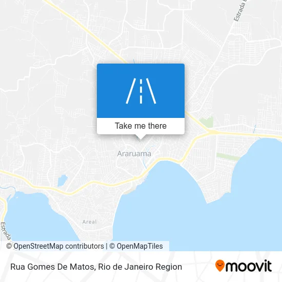 Rua Gomes De Matos map