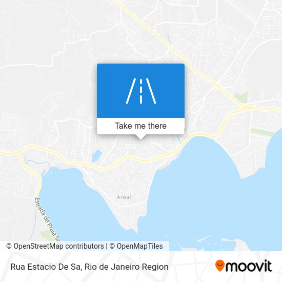 Rua Estacio De Sa map