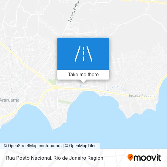 Rua Posto Nacional map