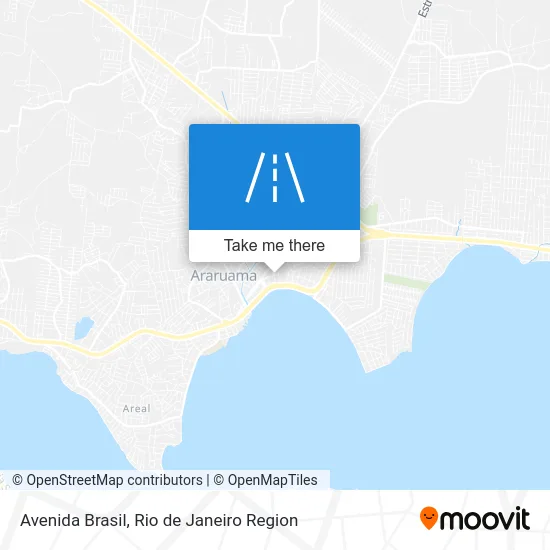 Avenida Brasil map
