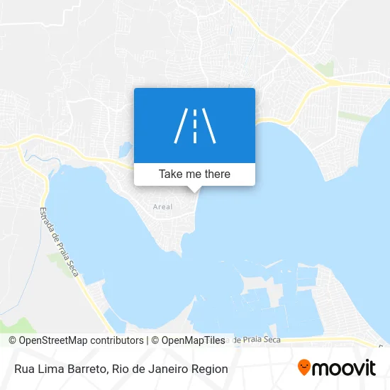 Rua Lima Barreto map