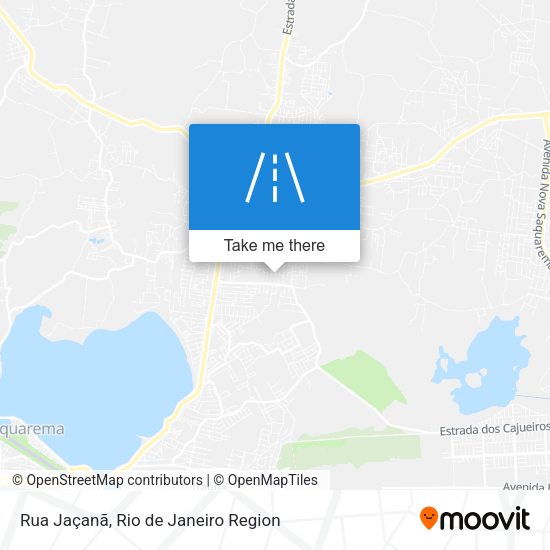 Rua Jaçanã map