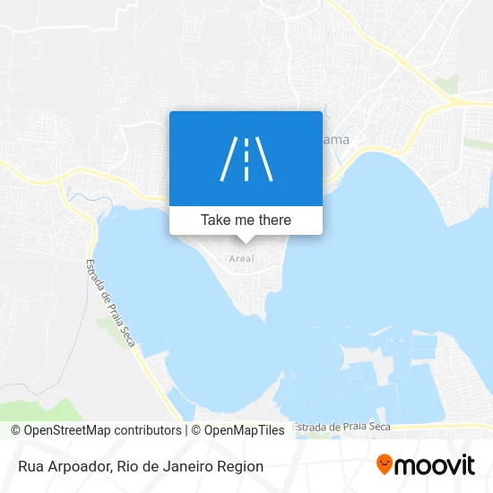 Rua Arpoador map