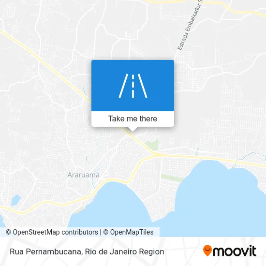 Rua Pernambucana map