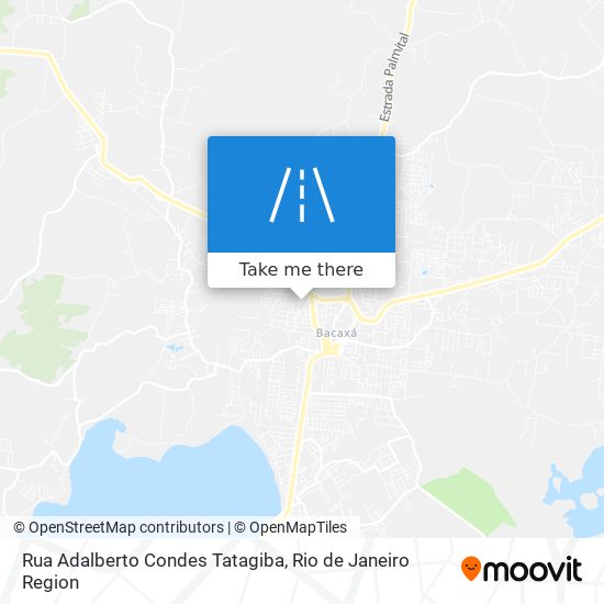 Mapa Rua Adalberto Condes Tatagiba