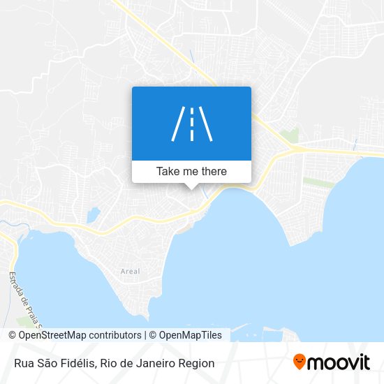 Rua São Fidélis map