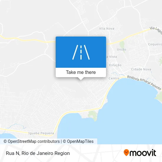 Rua N map