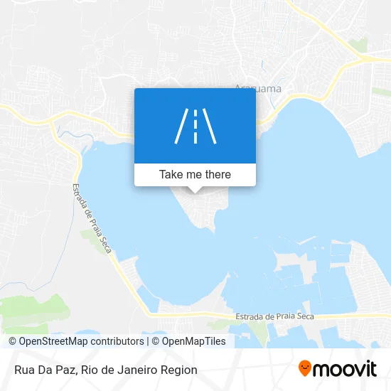 Rua Da Paz map