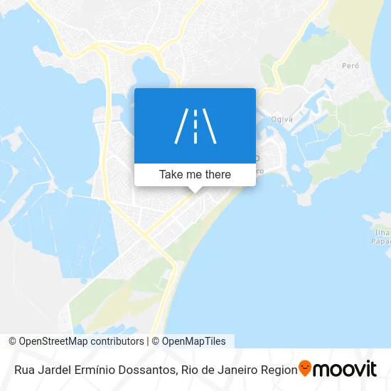Rua Jardel Ermínio Dossantos map