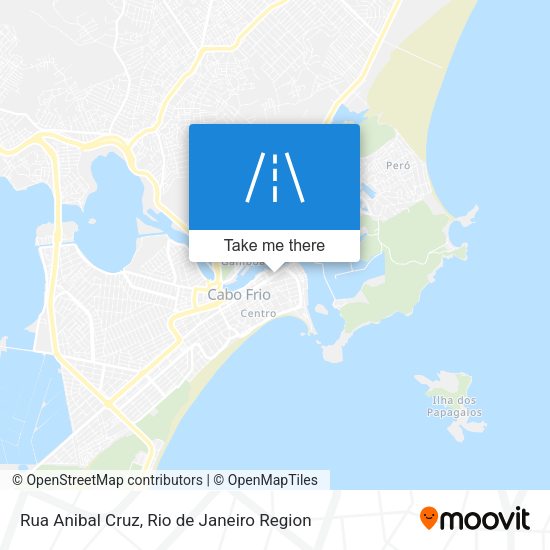 Rua Anibal Cruz map