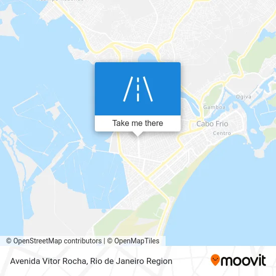 Avenida Vitor Rocha map