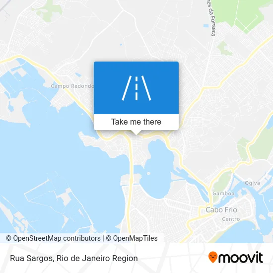 Rua Sargos map