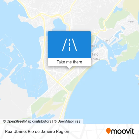 Rua Ubano map