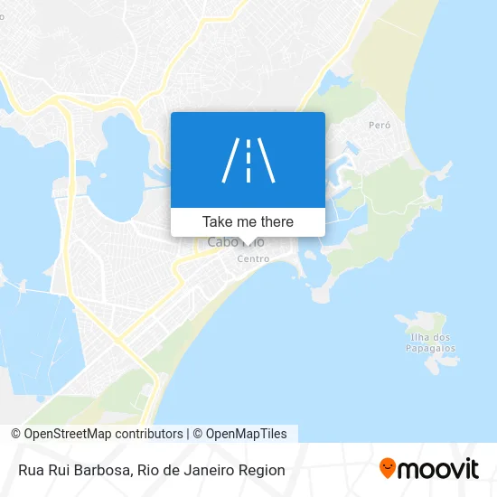 Rua Rui Barbosa map