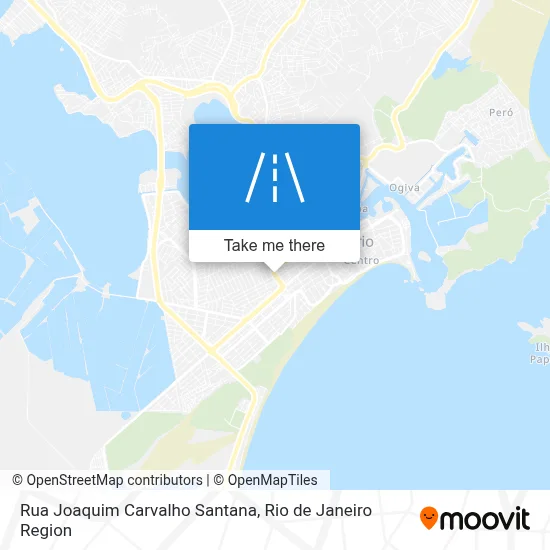 Rua Joaquim Carvalho Santana map