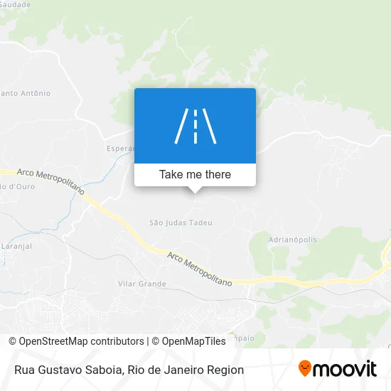 Rua Gustavo Saboia map