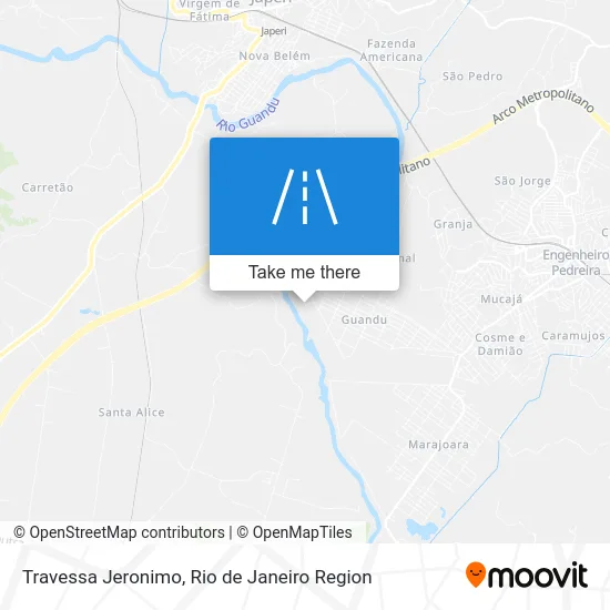 Travessa Jeronimo map