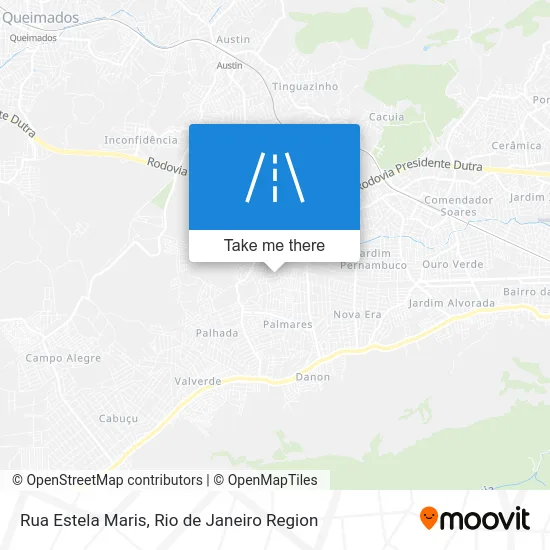 Rua Estela Maris map