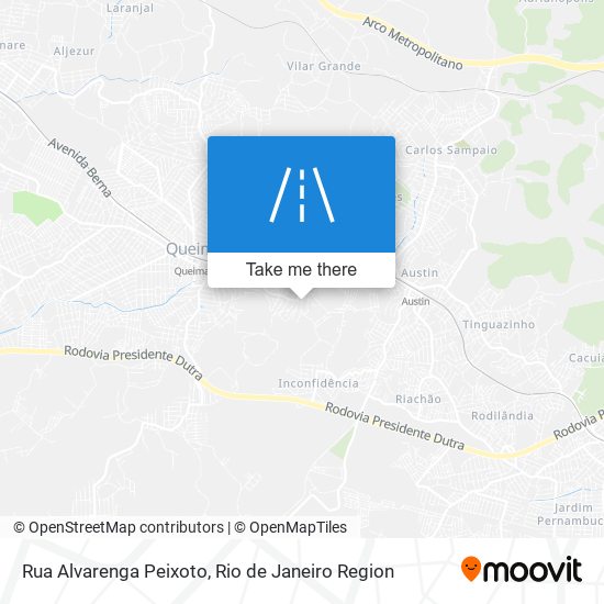 Rua Alvarenga Peixoto map