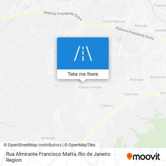 Rua Almirante Francisco Matta map