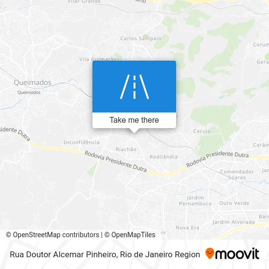 Rua Doutor Alcemar Pinheiro map