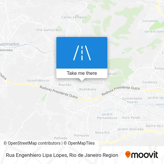 Rua Engenhiero Lipa Lopes map