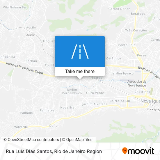 Rua Luís Dias Santos map