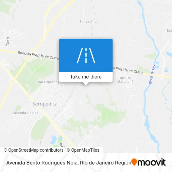 Avenida Bento Rodrigues Noia map