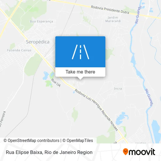 Rua Elipse Baixa map