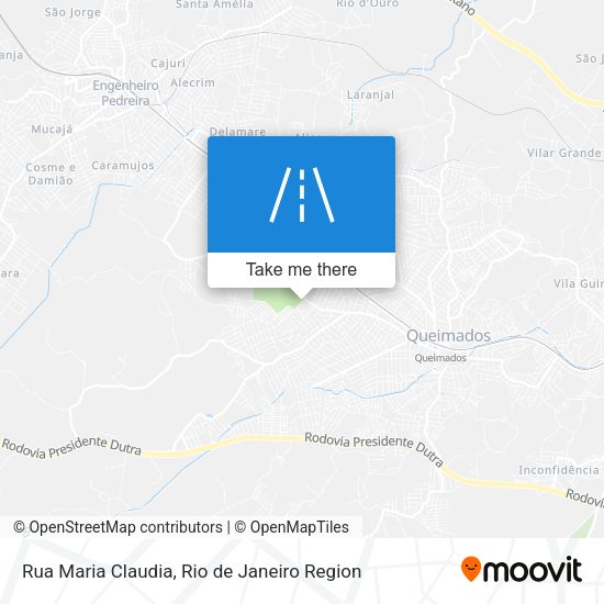 Rua Maria Claudia map