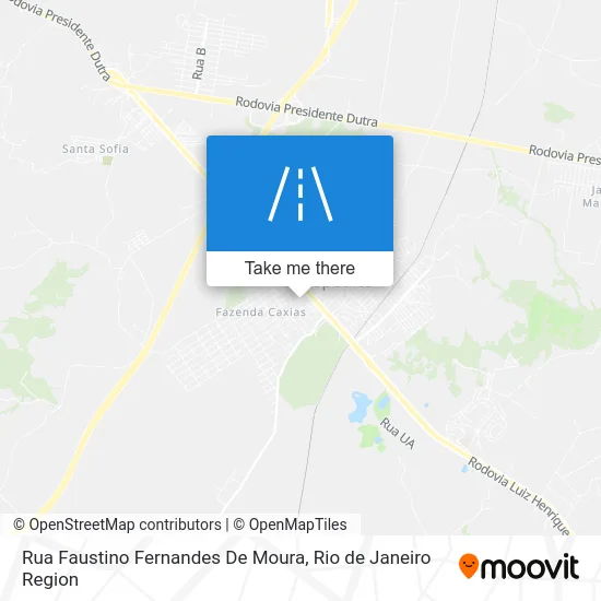 Rua Faustino Fernandes De Moura map