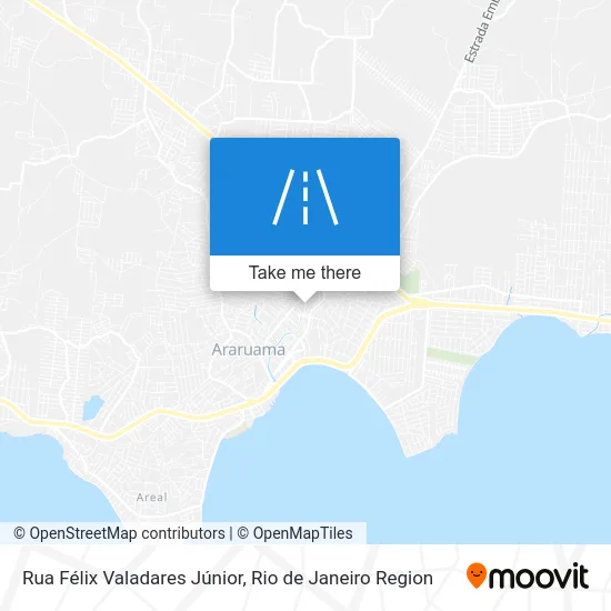 Rua Félix Valadares Júnior map