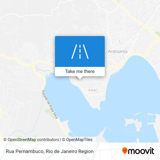 Rua Pernambuco map