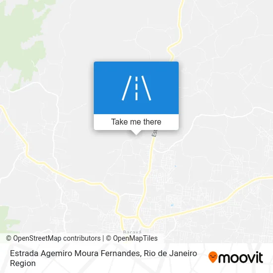 Estrada Agemiro Moura Fernandes map