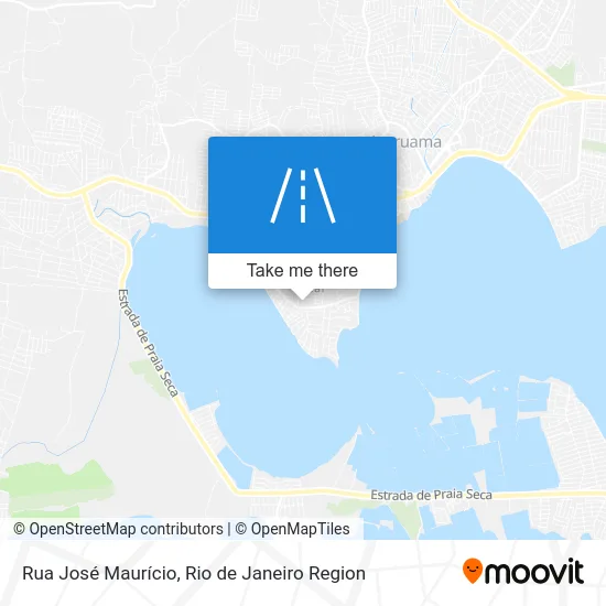 Rua José Maurício map