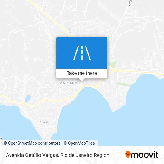 Avenida Getúlio Vargas map