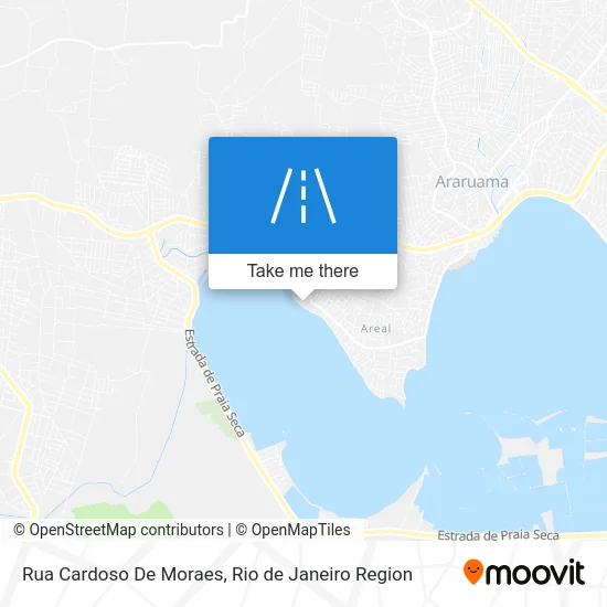 Rua Cardoso De Moraes map