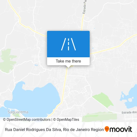 Rua Daniel Rodrigues Da Silva map