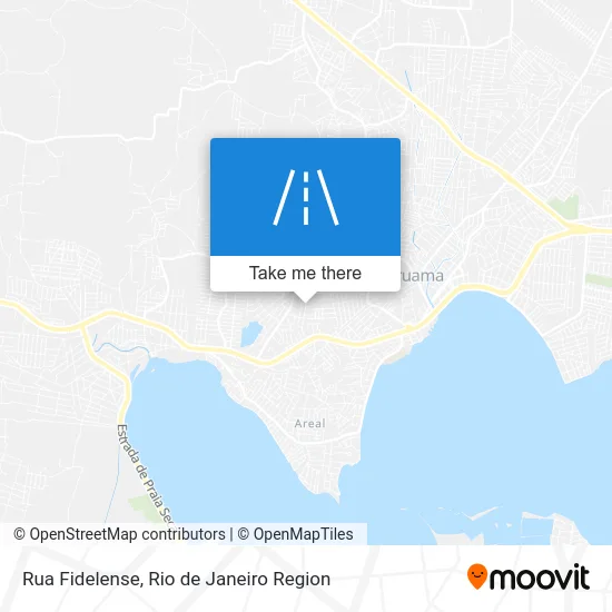 Rua Fidelense map