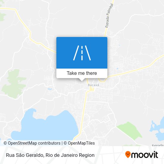 Rua São Geraldo map