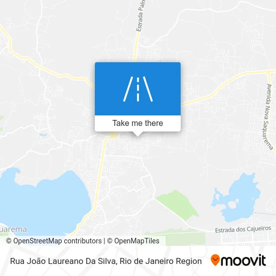 Rua João Laureano Da Silva map