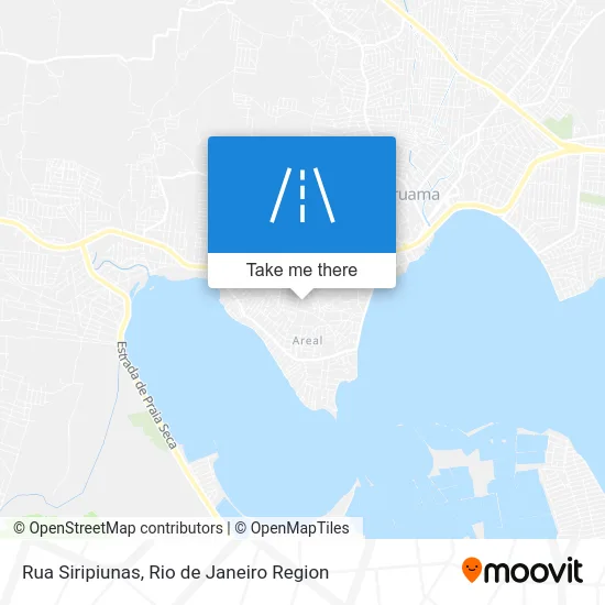 Rua Siripiunas map