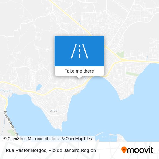 Rua Pastor Borges map