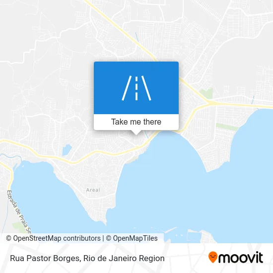 Rua Pastor Borges map